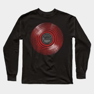 Dark Flame Vinyl Long Sleeve T-Shirt